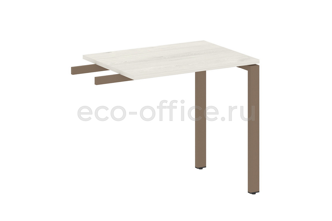 Приставной элемент на П-образном м/к METAL SYSTEM STYLE БП.ПР-2 Дуб Наварра / Мокко металл  стоимость