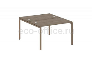 Рабочая станция METAL SYSTEM QUATTRO 4x4 40БП.РАС-СП-2.2 Вяз Благородный / Мокко металл фото