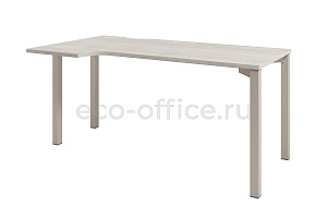 Бенч-система эргономичная, начальная секция SOLUTION D-521 L Акация Морава / Кашемир фото