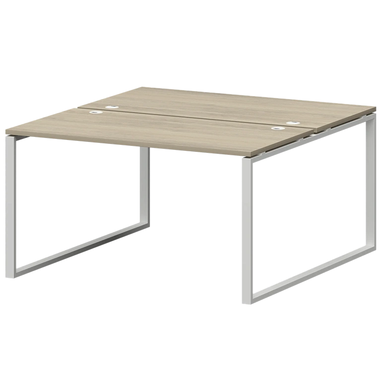 бенч двойной на металлокаркасе protech смс2-о-18к.149.пр25 кронберг/белый фото