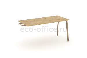 Стол приставка к опорным тумбам ESTETICA ES.SPR-4-VP Тиквуд Светлый фото