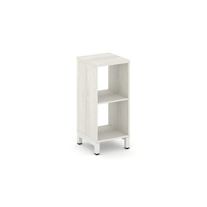 Каркас стеллажа 2 яр. STYLE PROJECT SN.KS-210 Дуб Наварра/Металл Белый фото