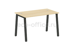 Стол письменный METAL SYSTEM STYLE БА.СП-2 Акация Лорка / Антрацит металл фото