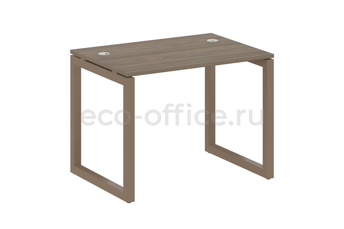 Стол письменный METAL SYSTEM QUATTRO 5x5 50БО.СП-1 Вяз Благородный / Мокко металл  стоимость