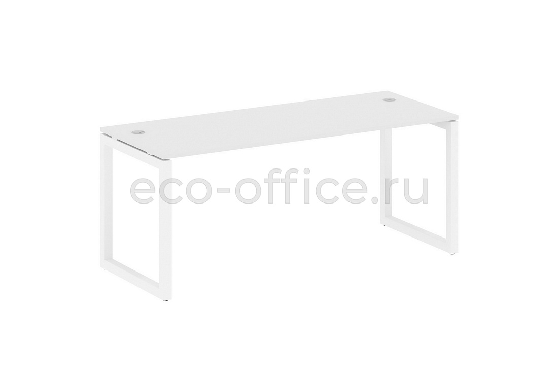Стол письменный METAL SYSTEM QUATTRO 5x5 50БО.СП-5 Белый / Белый металл  стоимость