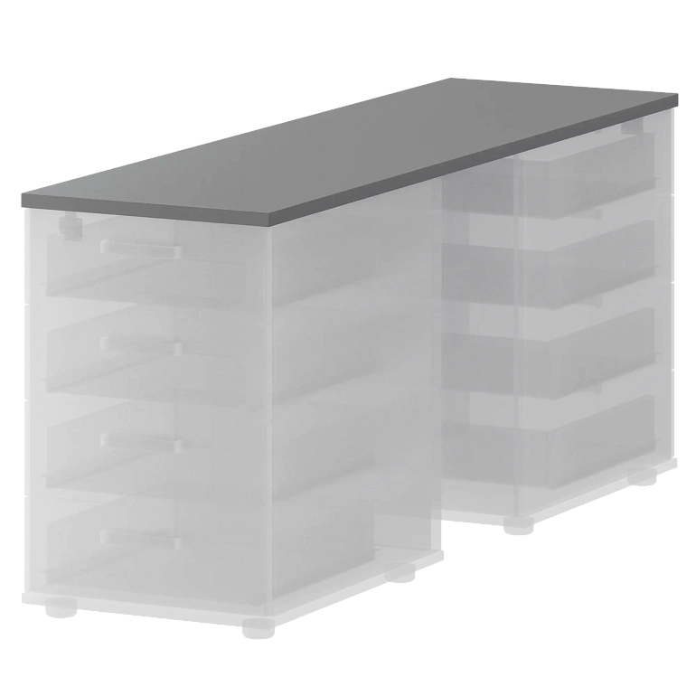 топ единый для двух приставных тумб protech смт-4т25-15 графит фото