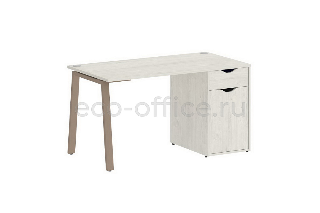 Стол письменный HomeOffice VR.SP-3-138.1.A mocco Дуб Наварра  стоимость