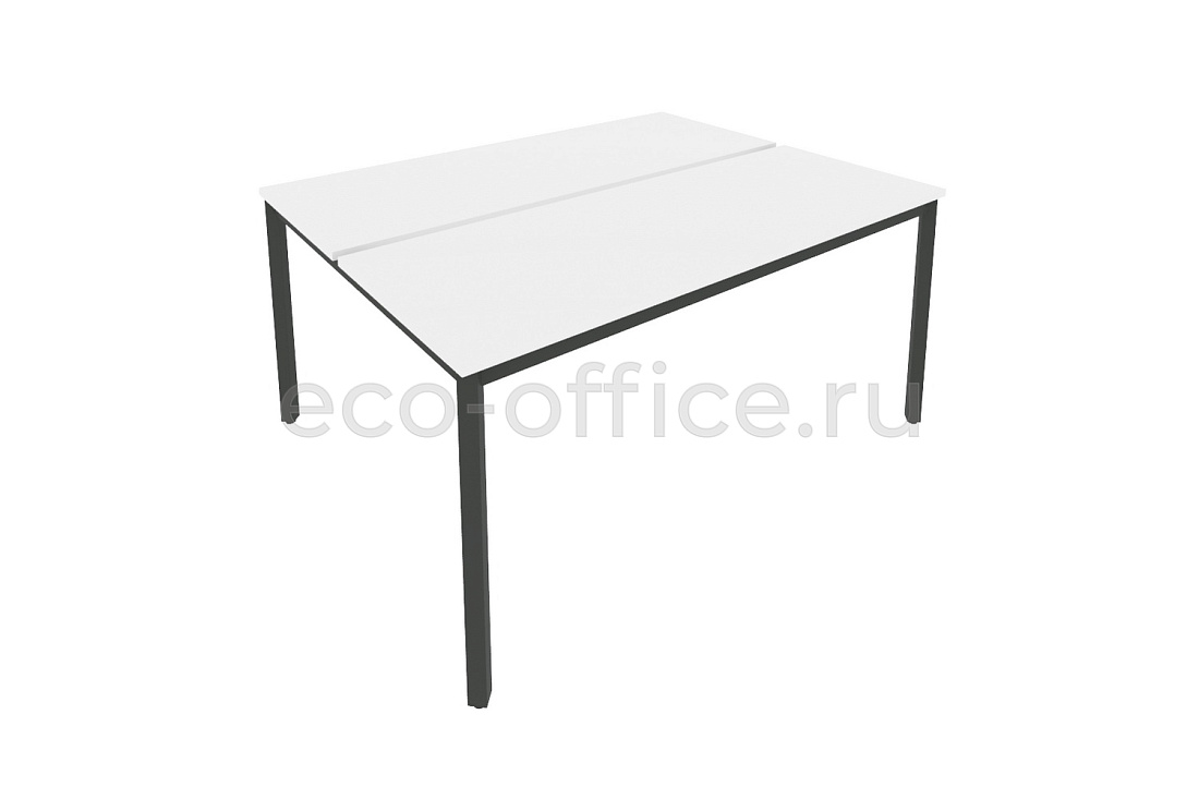Рабочая станция на металлокаркасе SLIM SYSTEM С.СП-6.2 Белый / Антрацит металл купить в Москве