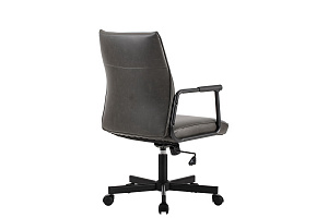 Кресло RVChair STEN W-263 Тёмно-серая экокожа фото