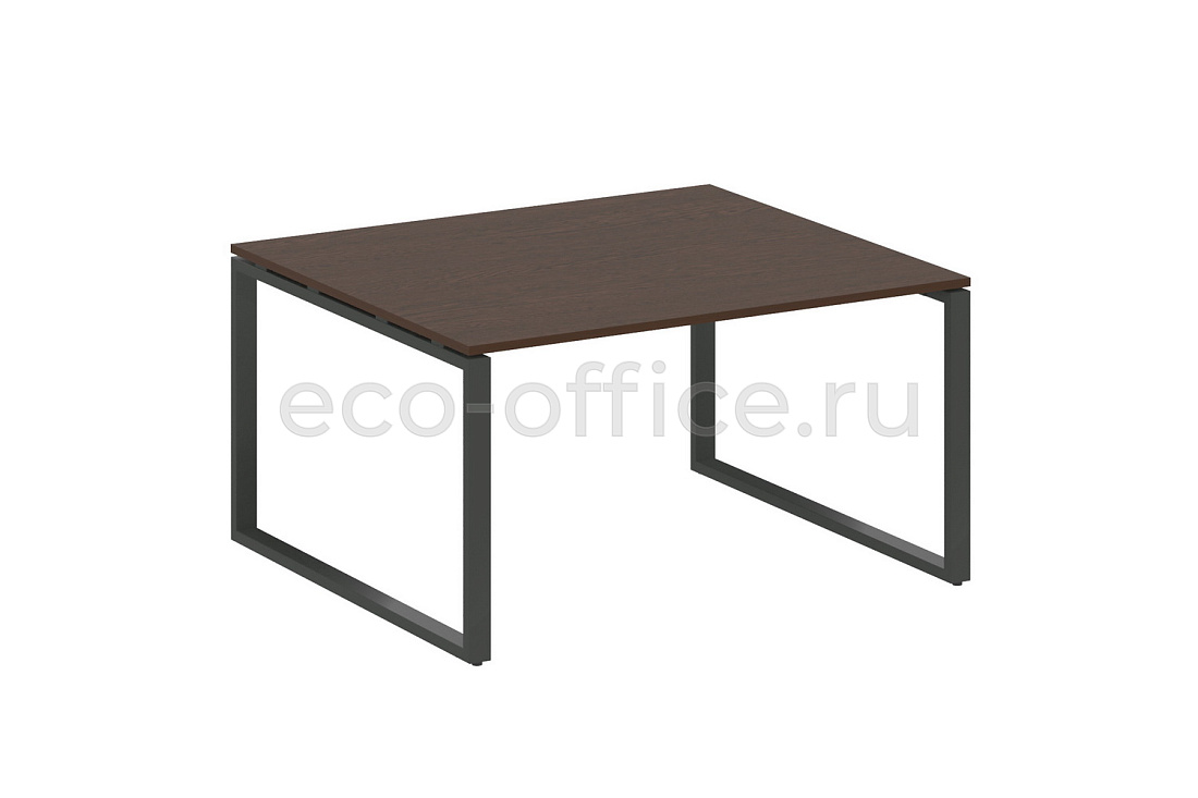 Стол переговорный (1 столешница) METAL SYSTEM STYLE БО.ПРГ-1.3 Венге Цаво / Антрацит металл  стоимость