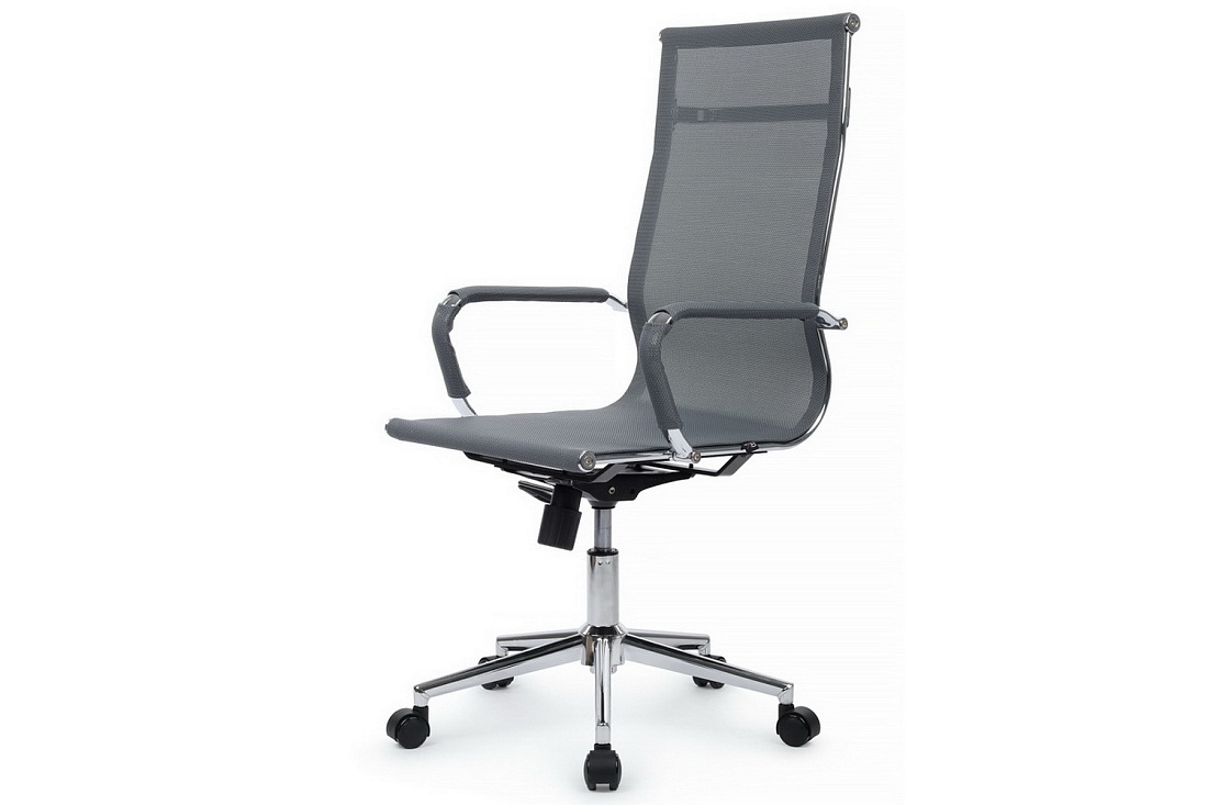 Кресло руководителя RV Chair HUGO 6001-1SE Серая сетка  стоимость