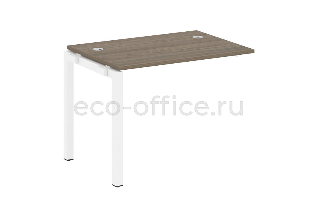 Проходной наборный элемент METAL SYSTEM QUATTRO 5x5 50БП.ПРС-СП-1.1 Вяз Благородный / Белый металл купить в Москве