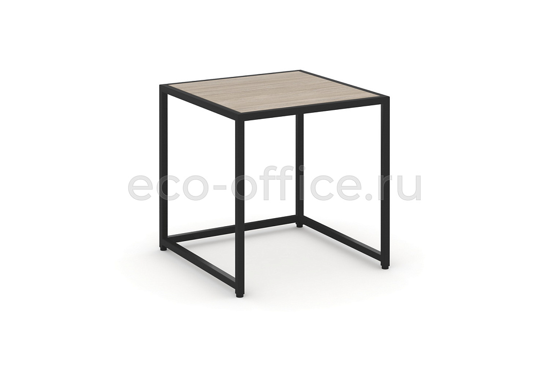 Стол журнальный LOFT VR.L-SJK-50 Дуб Аттик / Чёрный металл купить в Москве
