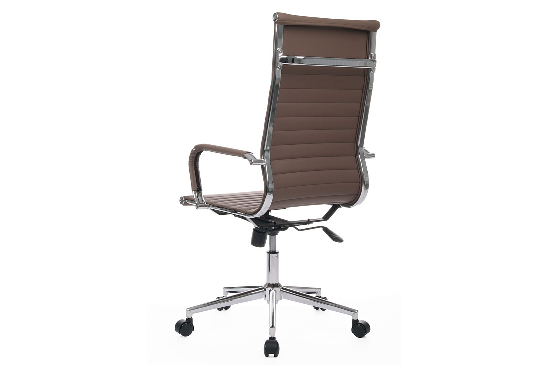 Кресло руководителя RV Chair HUGO 6002-1SE Коричневая экокожа  стоимость