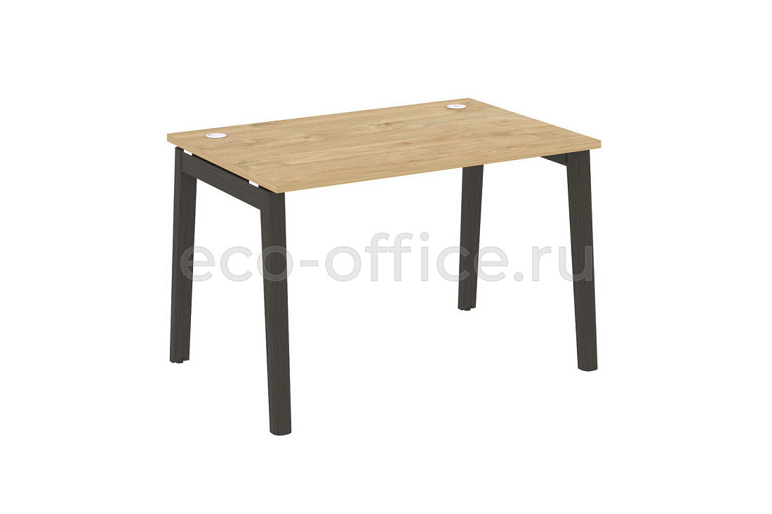 стол письменный onix wood ow.sp-2.8 тиквуд светлый / дуб тёмный фото