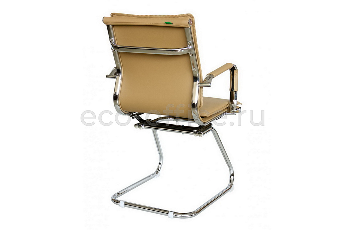 Конференц-кресло RV Chair HUGO 6003-3 Тёмно-бежевая экокожа  стоимость