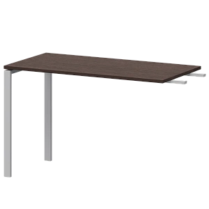 Бриф-приставка на металлокаркасе Protech АМ-120.60 Дуб венге/Белый фото