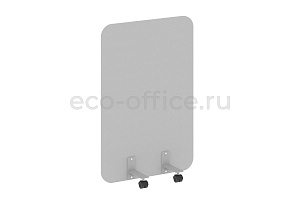 Перегородка на металлических опорах, на роликах R-LINE DP.R-80-120 Серый фото