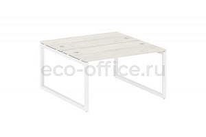 Рабочая станция METAL SYSTEM QUATTRO 5x5 50БО.РАС-СП-2.3 Дуб Наварра / Белый металл фото