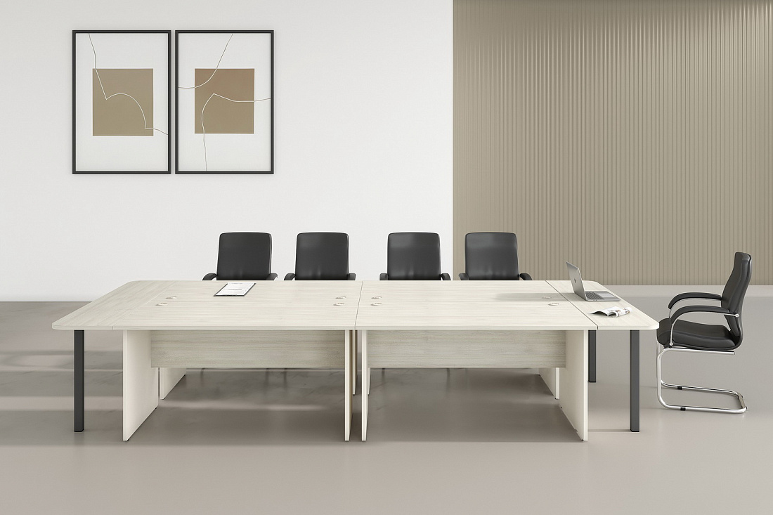 мебель для персонала new line дуб шамони светлый фото