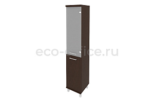 Шкаф высокий узкий правый FIRST KSU-1.2 (R) Венге Цаво фото