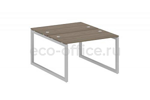 Рабочая станция METAL SYSTEM QUATTRO 5x5 50БО.РАС-СП-2.2 Вяз Благородный / Серый металл фото