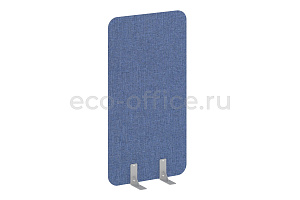 Перегородка на опорах с фетровыми подпятниками R-LINE SOFT AP.F-80-150 Рогожка Romeo 01 / Серый металл фото