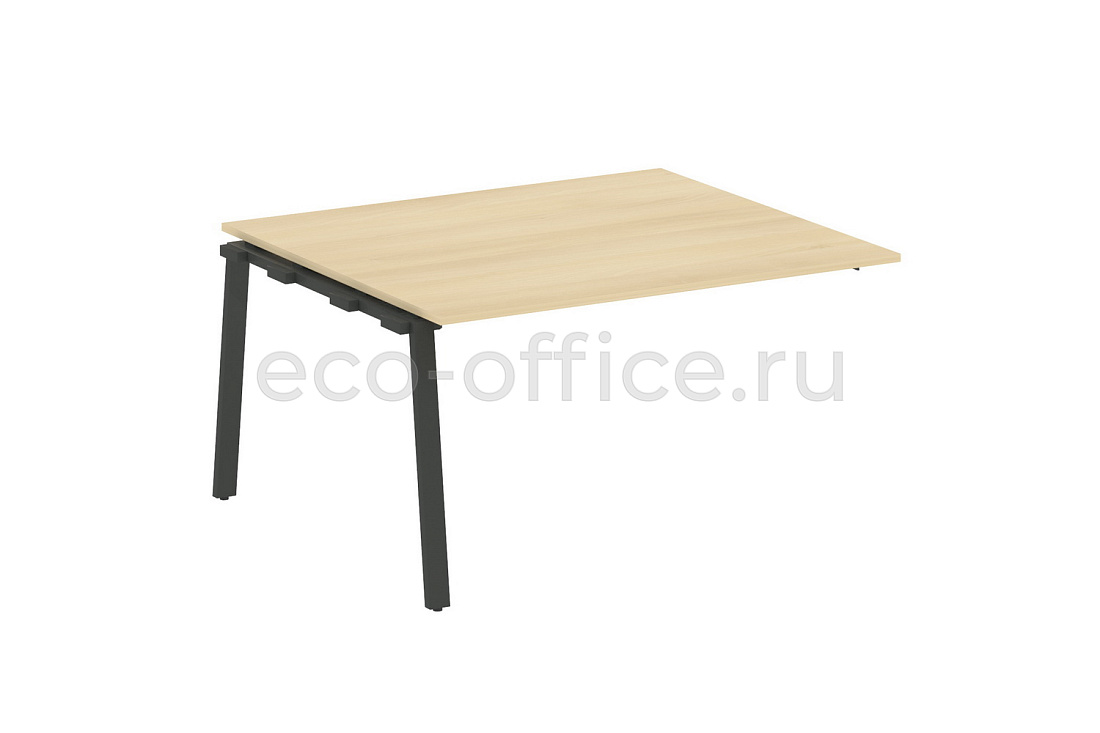 Проходной наборный элемент переговорного стола METAL SYSTEM STYLE БА.ППРГ-3 Акация Лорка / Антрацит металл  стоимость