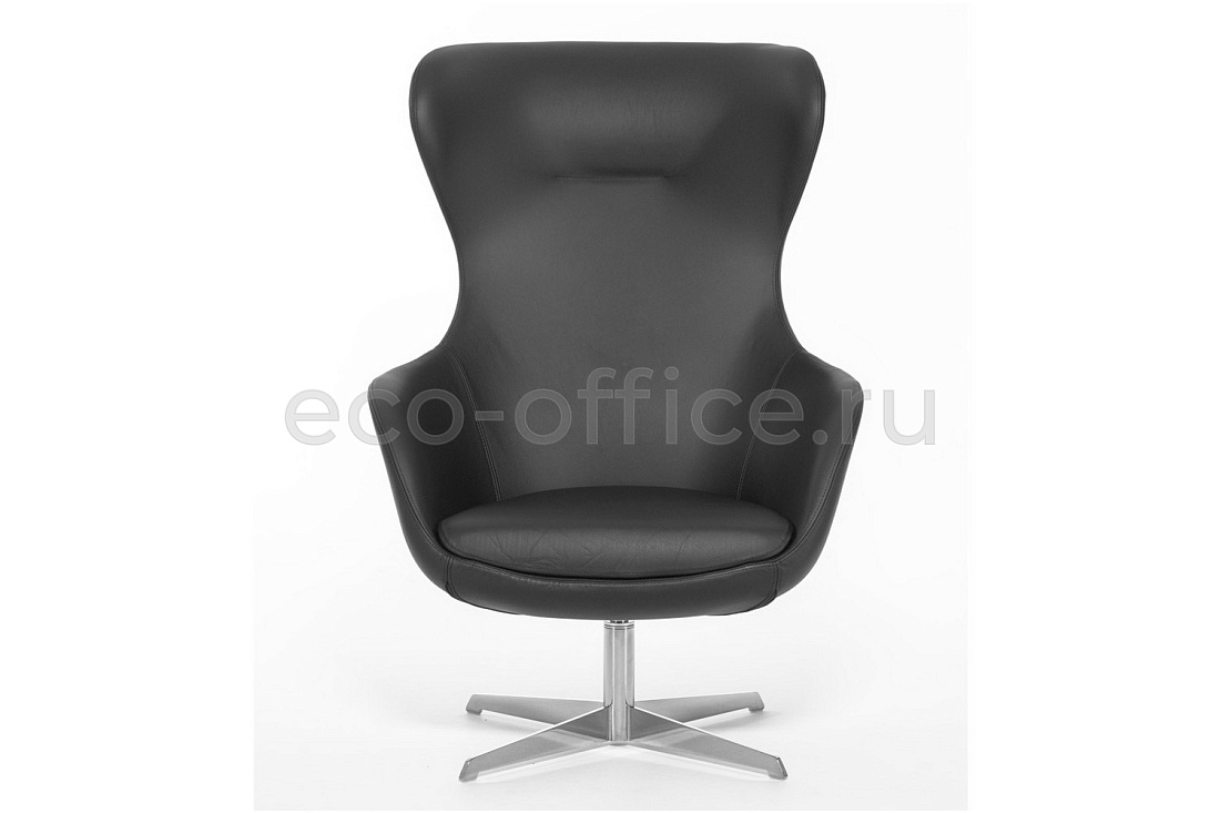 Кресло Profoffice ELEGANCE METAL R7 Dakota black Чёрная кожа  стоимость