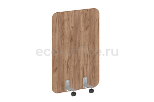 Перегородка на металлических опорах, на роликах R-LINE DP.R-80-120 Дуб Табак фото