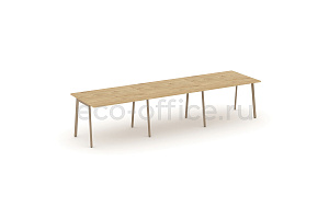 Стол переговорный ESTETICA ES.PRG-3.2-P Тиквуд Светлый фото