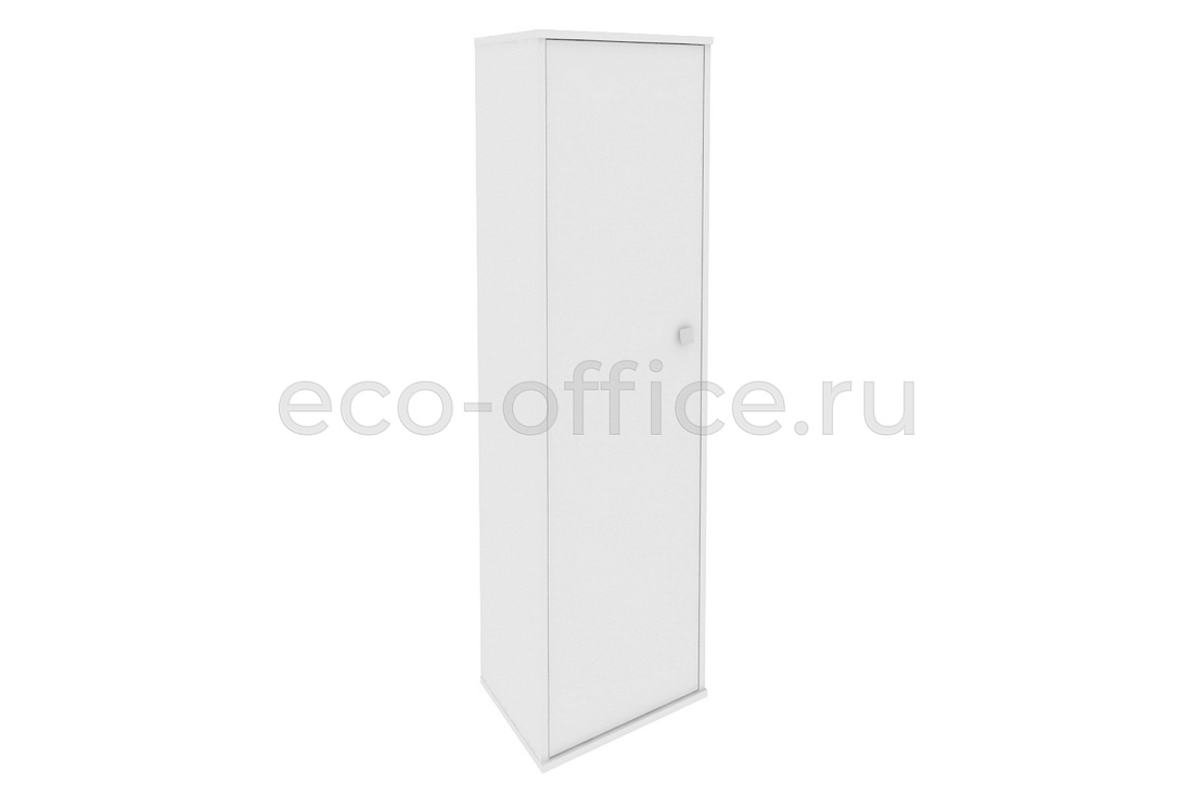 Гардероб узкий STYLE Л.ГБ-1 Белый купить в Москве