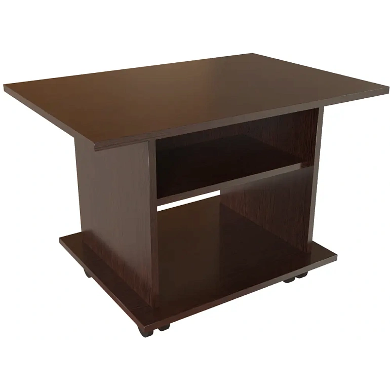 стол журнальный мобильный protech т-101 дуб венге фото