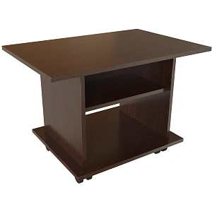 Стол журнальный мобильный Protech Т-101 Дуб венге фото