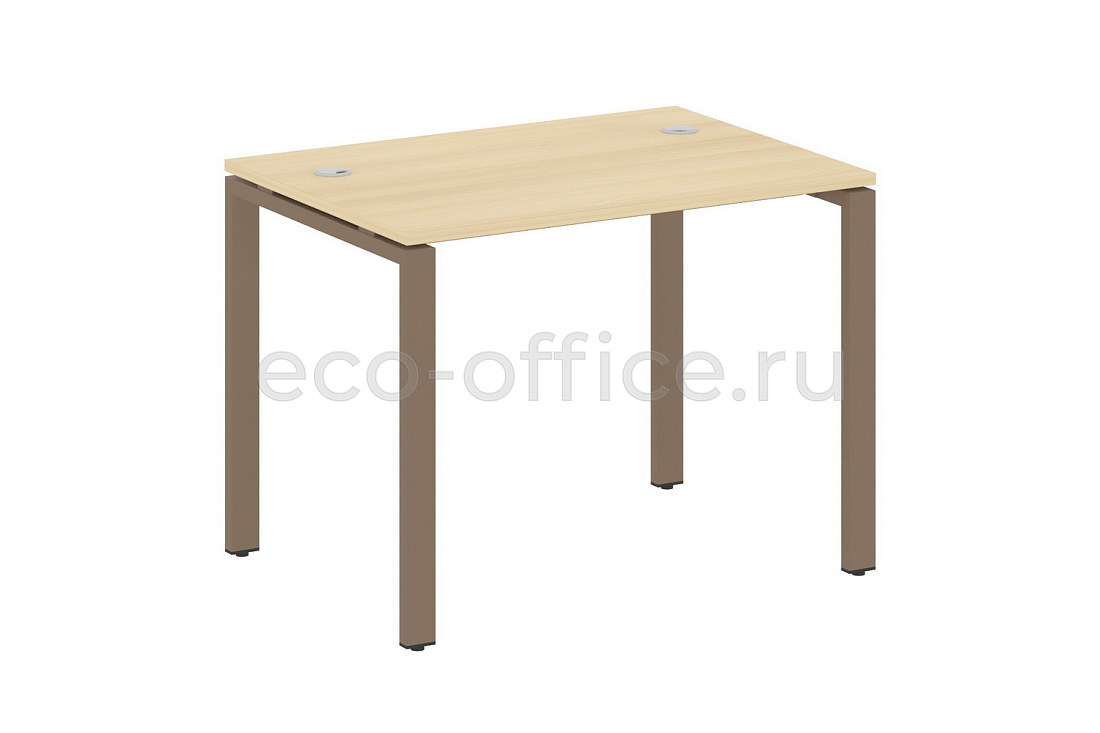 Стол письменный METAL SYSTEM STYLE БП.СП-1 Акация Лорка / Мокко металл  стоимость