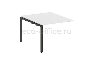 Проходной наборный элемент переговорного стола METAL SYSTEM STYLE БП.ППРГ-1 Белый / Антрацит металл фото