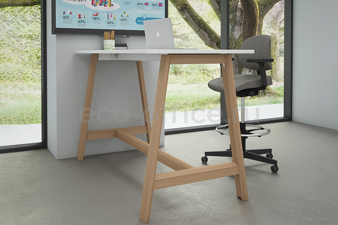 Столы для переговоров ARTWOOD High Белый  стоимость
