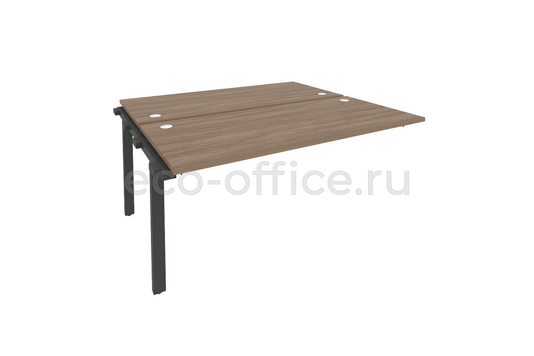 Наборный элемент рабочей станции на П-образном м/к ONIX O.M-2.NRS-4.7 Дуб Аризона / Антрацит металл   стоимость