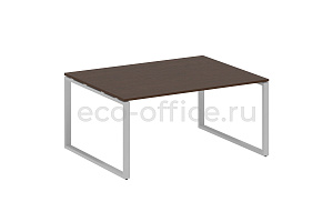 Стол переговорный (1 столешница) METAL SYSTEM STYLE БО.ПРГ-1.4 Венге Цаво / Серый металл фото