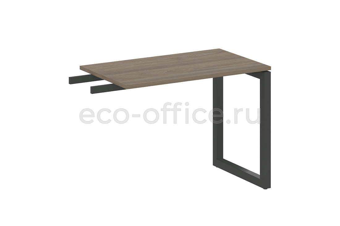 Приставной элемент на О-образном м/к METAL SYSTEM QUATTRO 5x5 50БО.ПР-3 Вяз Благородный / Антрацит металл   стоимость