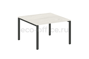 Стол переговорный (1 столешница) METAL SYSTEM STYLE БП.ПРГ-1.2 Дуб Наварра / Антрацит металл фото