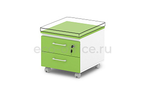 Тумба подкатная низкая SENTIDA COLOR S-96 Зелёный лайм фото