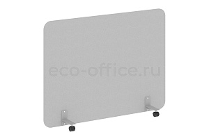 Перегородка на металлических опорах, на роликах R-LINE DP.R-160-120 Серый фото