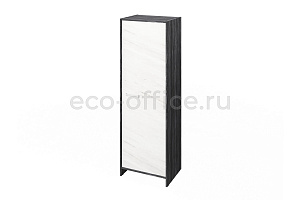 Шкаф для документов FESTUS FI-571.G Древесина Графит / Мрамор Леванто белый фото