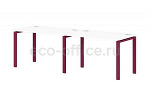 Линейный кластер на металлокаркасе 60*30 SENTIDA COLOR S-131 Малина фото