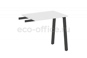 Приставной элемент на А-образном м/к METAL SYSTEM STYLE БА.ПР-2 Белый / Антрацит металл фото