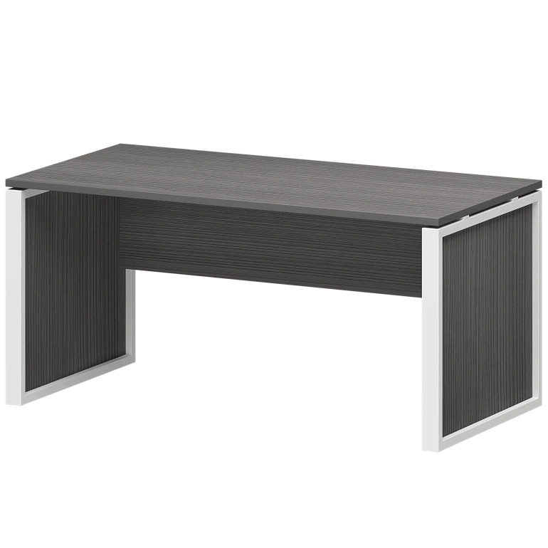 стол руководителя protech нтм-160 лиственница/белый фото