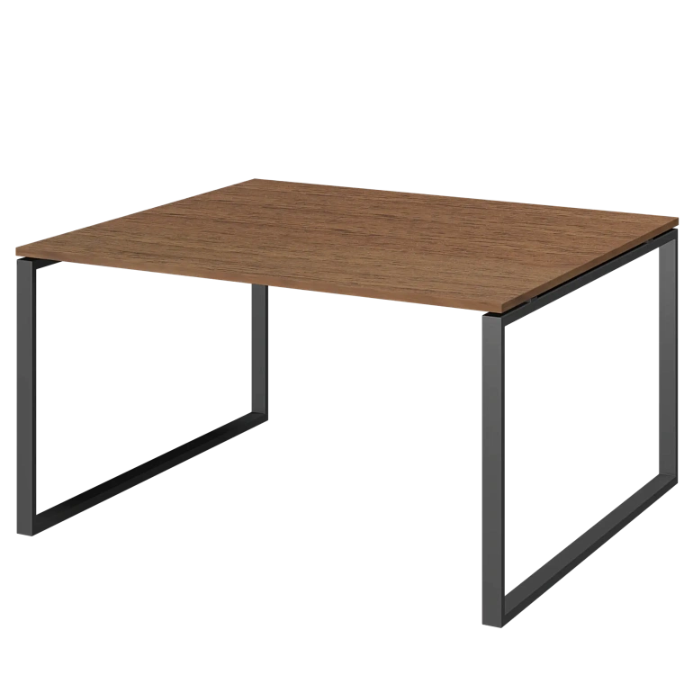 стол переговорный на металлокаркасе protech амп.о-004.123 орех/антрацит фото