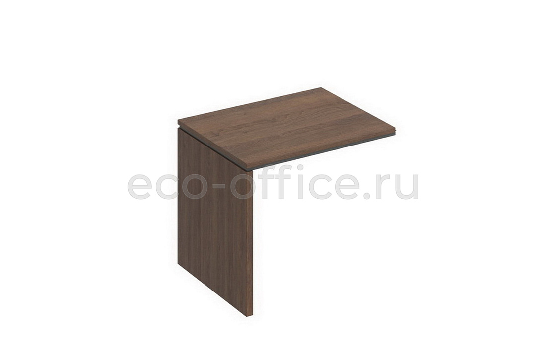 Брифинг-приставка CITY СИ 1410 Дуб Гладстоун темный / Дуб Гладстоун темный / Антрацит  стоимость
