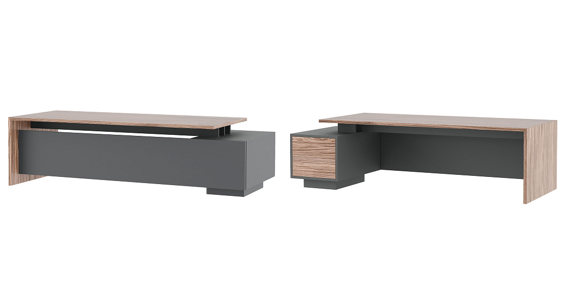 стол письменный на опорной тумбе dali dli37210232l фото